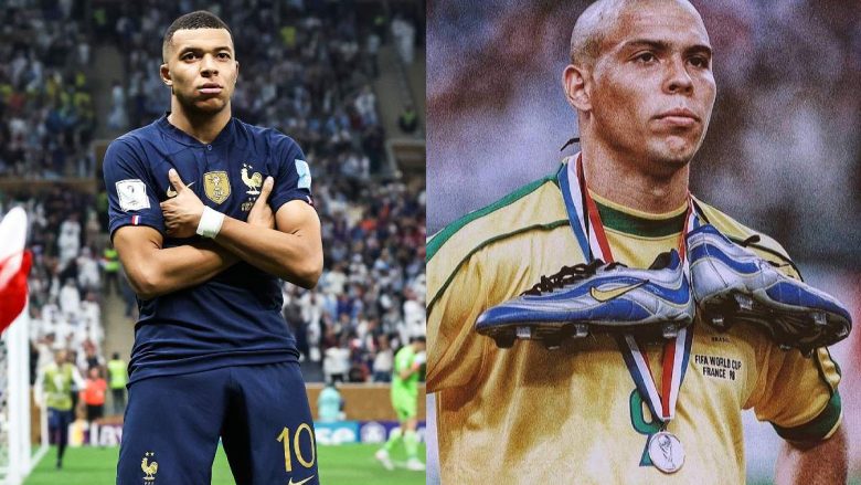 Ronaldo krahason Mbappen me vetën