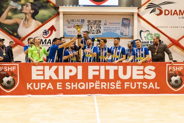 Tirana fiton Kupën e Shqipërisë në futsall