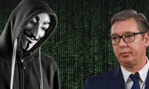 Pas asaj të ushtrisë, “Anonymous” hakojnë faqen e Aleksandar Vuçiqit