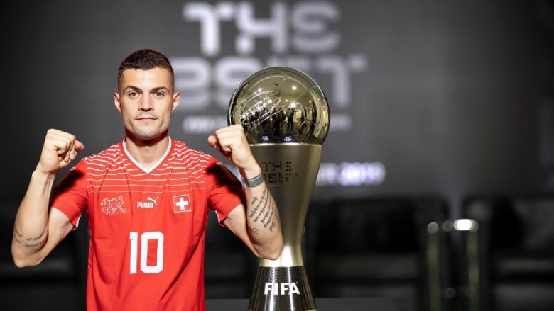 Zbulohen votat e Granit Xhakës për çmimin “The Best” nga FIFA