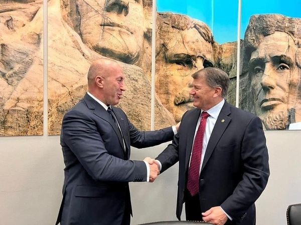 ​Haradinaj takon senatorin Mike Rounds: Kosova qëndron krah ShBA-ve, si partner strategjik afatgjatë