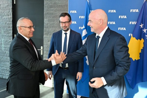 ​Kongresi i FIFA-së, FFK mbështetë Infantinon në zgjedhjet për president