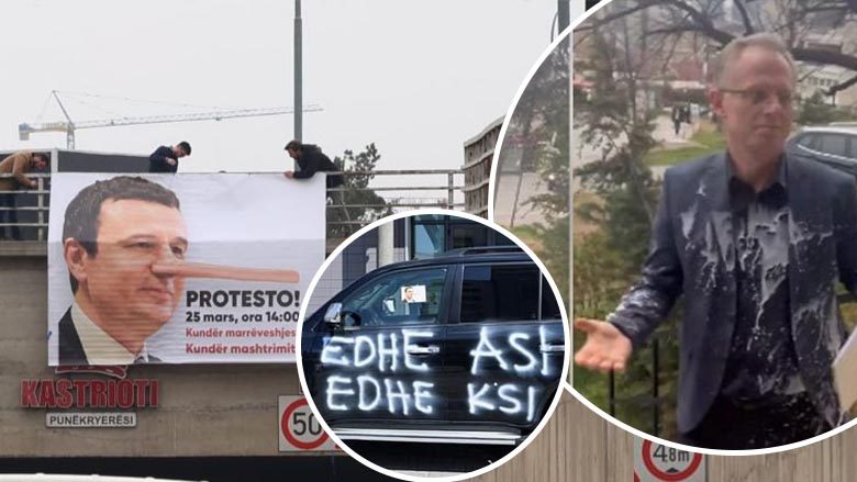 “Pinokio” për Kurtin, qumësht e tortë ndaj Bislimit e parullë “edhe asi, edhe ksi” për Konjufcën – aksionet e PSD-së në kundërshtim të marrëveshjes së Ohrit