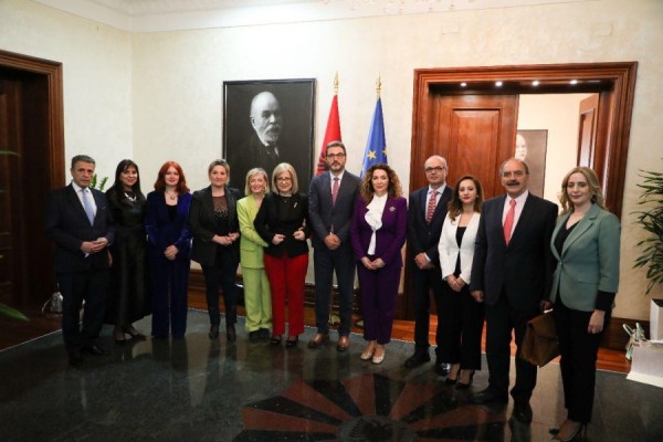 Anëtarët e Komisionit për Arsim në Shqipëri, Nikolla: Kemi intensifikuar bashkëpunimin