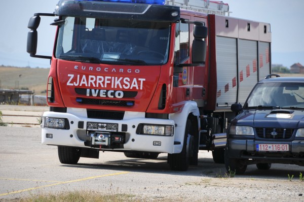 Zjarr në lagjen “Ulpiana”, nuk ka të lënduar