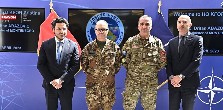 Abazoviq: Krenarë me ushtarët malazez që shërbejnë në KFOR