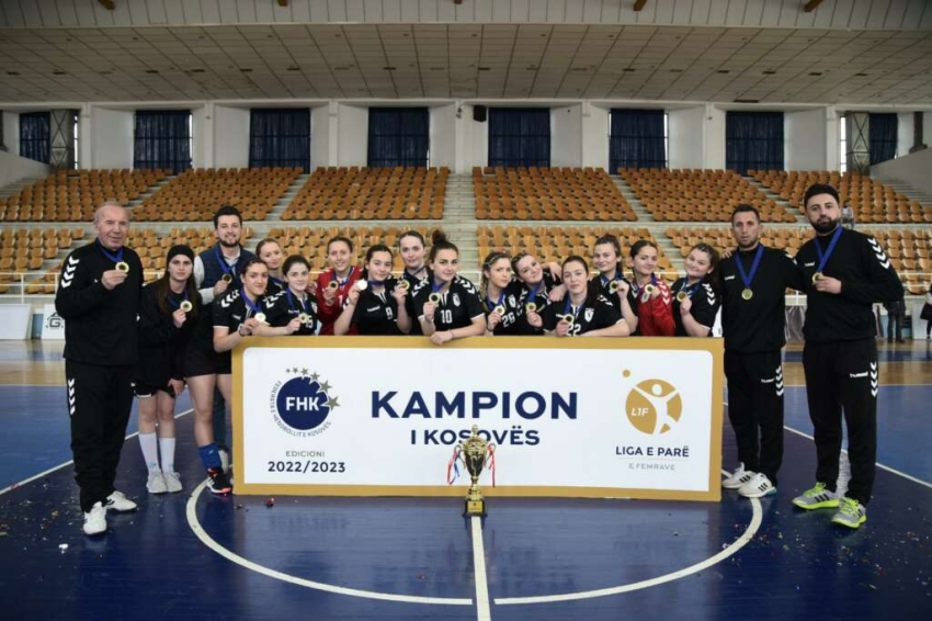 Ulpiana, kampione në Ligën e Parë në hendboll