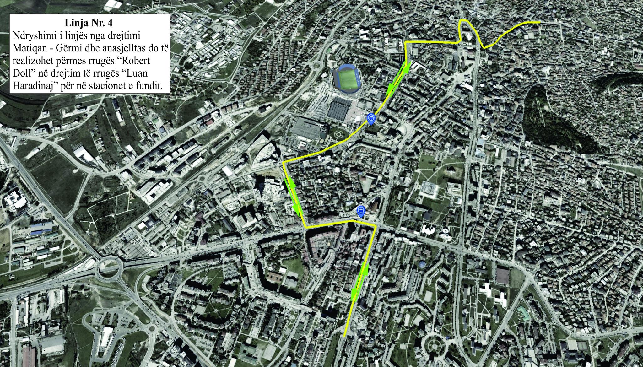 Prej sot e deri më 10 maj, Trafiku Urban ndryshon rrjedhën e qarkullimit