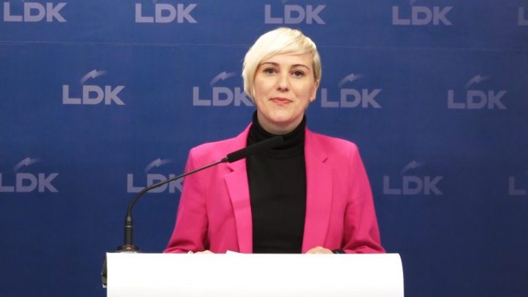 Zëdhënësja e LDK-së i reagon Konjufcës: A po synon blloku evropian ta rrënojë shtetin e Kosovës?