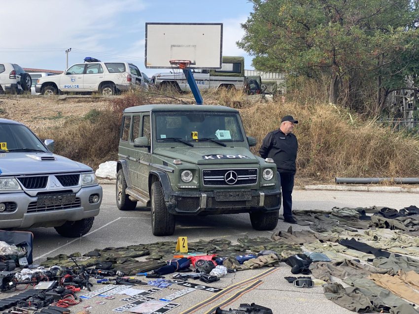 Policia e konfiskon edhe veturën e Radojçiqit me logo të KFOR-it