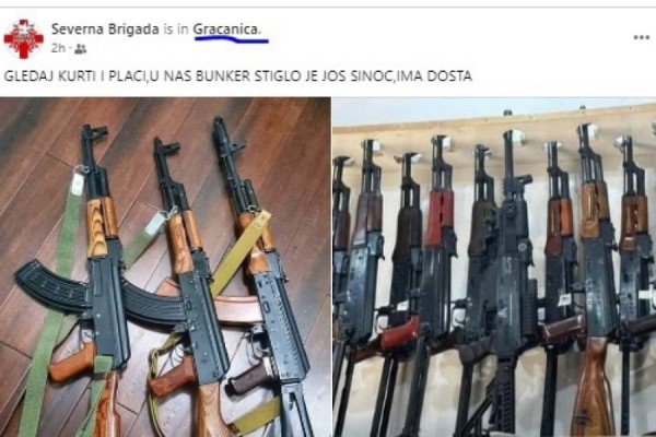 Sërish kërcënon “Severna Brigada”, thonë se janë pajisur me armatim të ri