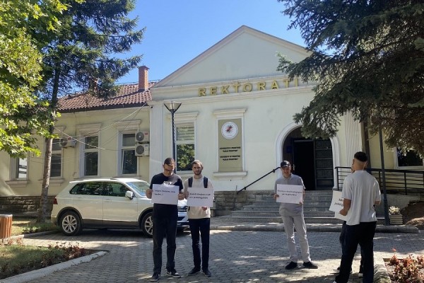 Unioni Demokratik Studentor kërkon dorëheqjen e rektorit të UP-së, Këshillit dhe Sekretarit të përgjithshëm
