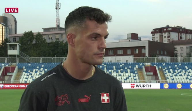 Xhaka: Kombësinë nuk e kam mohuar kurrë, Shqiptarët e dinë mirë se çfarë bëjmë për ta