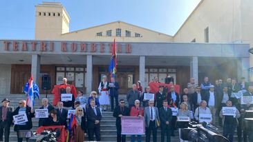 Në Prishtinë protestohet për Preshevën, Medvegjën e Bujanocin