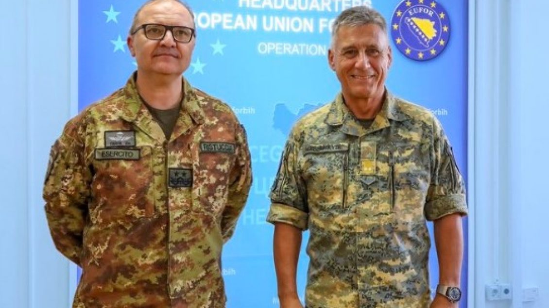Komandanti i KFOR-it dhe ai i EUFOR-it flasin për sigurinë në Kosovë dhe Bosnje