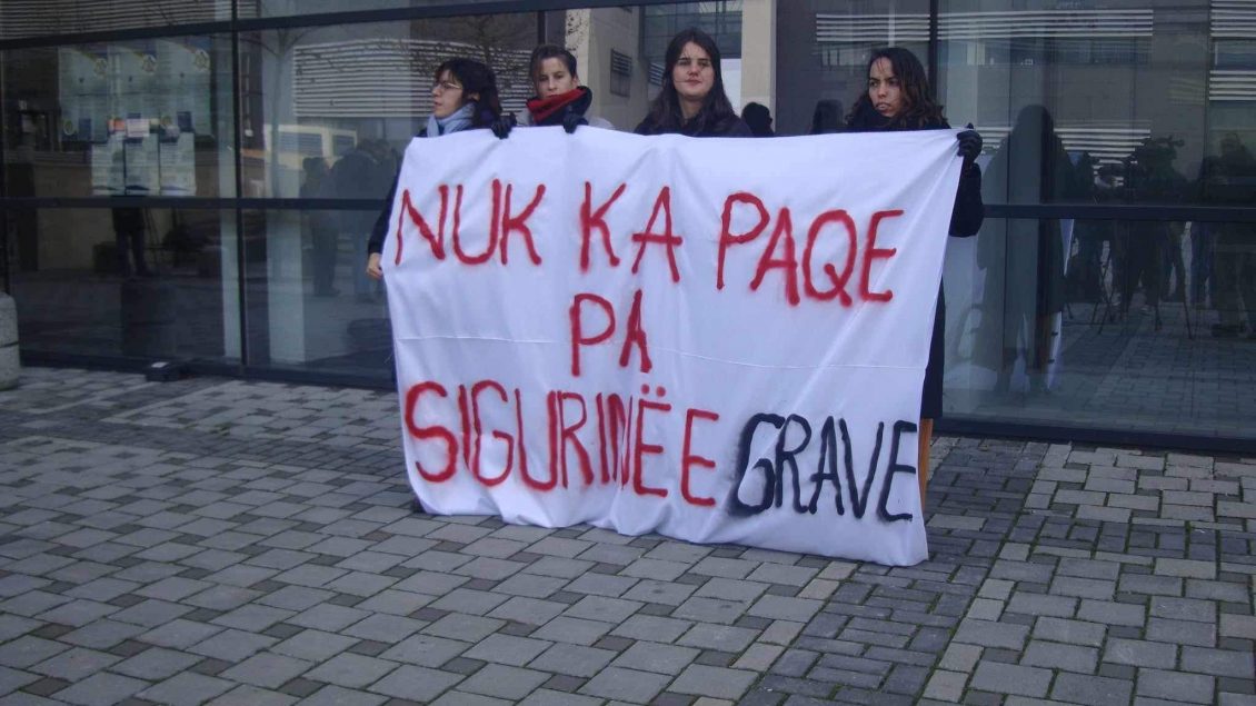 Me moton “Nuk ka paqe pa sigurinë e grave”, sot mbahet protestë në Prishtinë