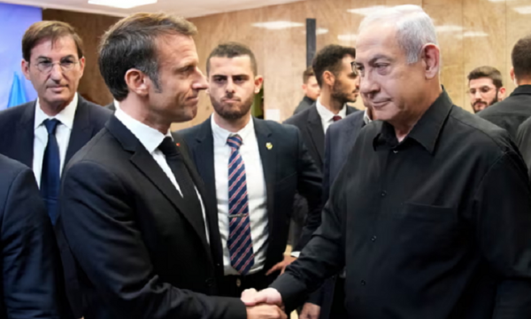 Macron i kërkon Netanyahut armëpushim të qëndrueshëm në Gaza