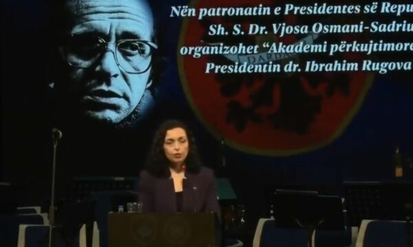 Osmani: Rugova iu afrua Kosovës duke i shërbyer asaj deri në frymën e fundit