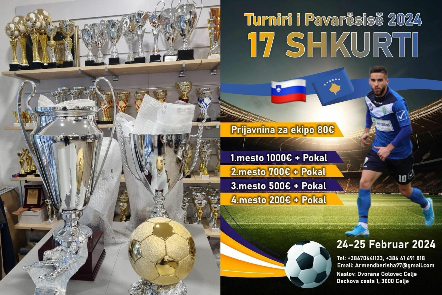 Interesim i madh për turnirin e futbollit në Slloveni, për dy ditë gjithçka do të frymoj shqip