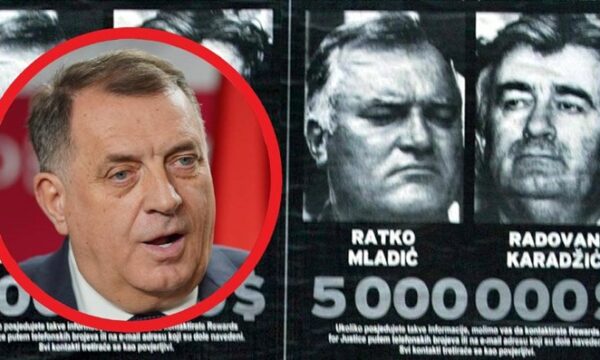 Piuni i Putinit, Dodik lavdëron kriminelët Karaxhiq e Mlladiq: Ëndërroj krijimin e Rusisë së Madhe