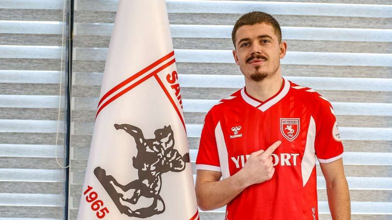 Arbnor Muja shënoi gol në ndeshjen debutuese me Samsunspor