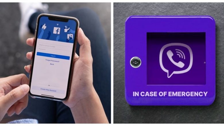Edhe Viber tallet në llogari të Facebook-ut, pas “rënies” së përkohshme të këtij rrjeti social gjatë të martës