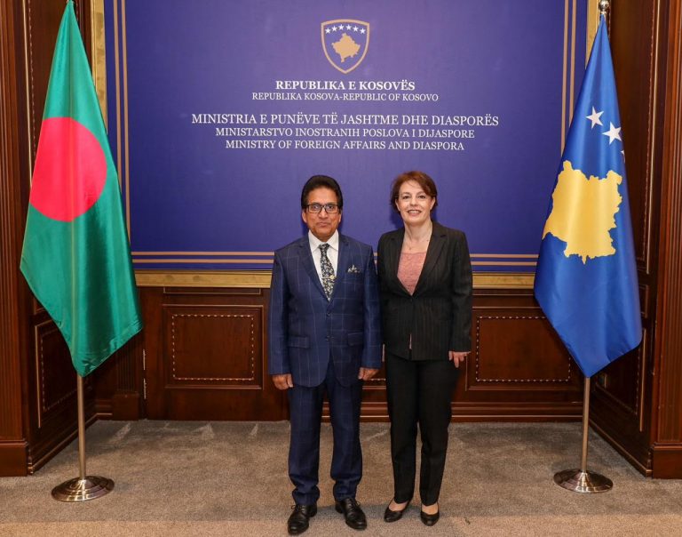 Gërvalla pret në takim ambasadorin jo rezident të Bangladeshit