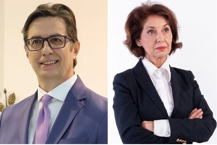 Siljanovska Davkova dhe Pendarovski në rrethin e dytë të zgjedhjeve