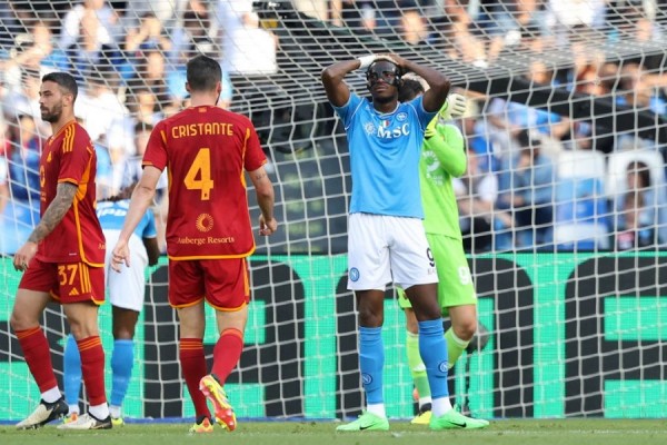 ​Derbi emocionues Napoli e Roma përfundon në paqe