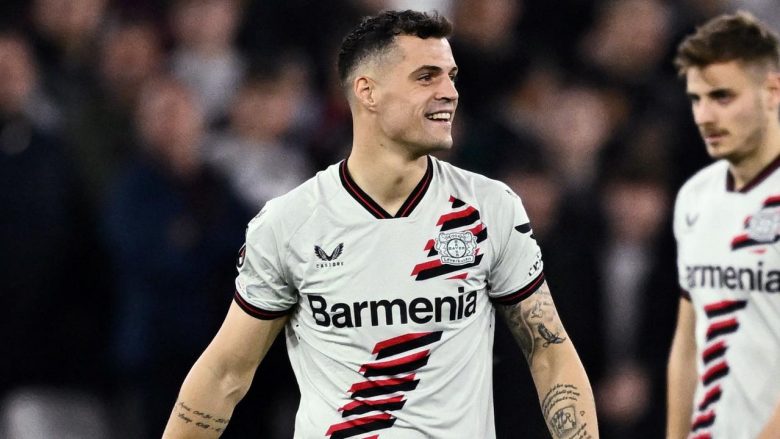 Xhaka: Të fitosh titullin e parë në histori të Leverkusenit është e pabesueshme, tani synojmë Ligën e Evropës
