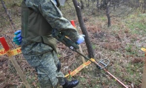 Për shkaqe të sigurisë, anulohet për media ceremonia e diplomimit të deminierëve të kontingjentit ukrainas