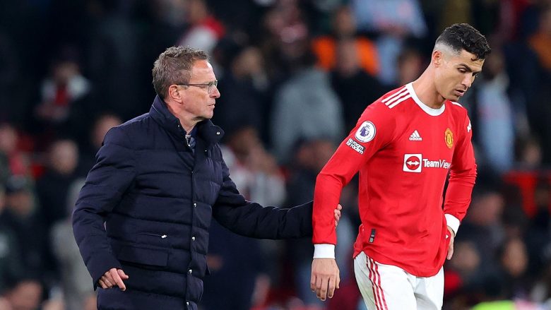 Zbulohet ‘mesazhi kërcënues’ që Ronaldo i kishte bërë Rangnickut gjatë kohës sa ishte lojtar i Man United