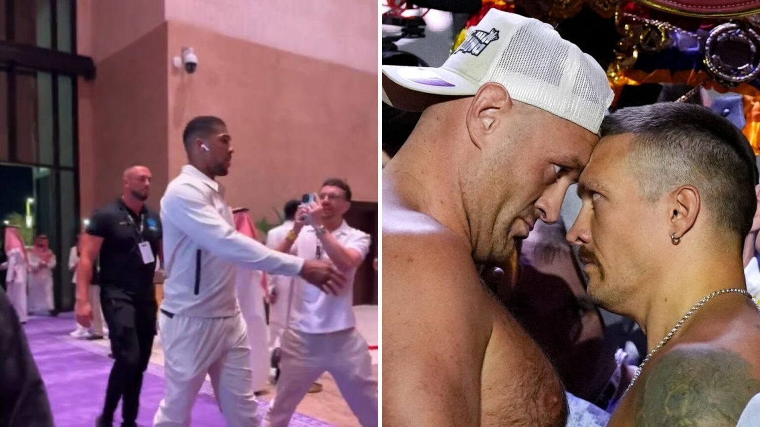 Anthony Joshua do jetë i pranishëm për ta parë nga afër duelin e rivalëve të tij, Usyk dhe Fury
