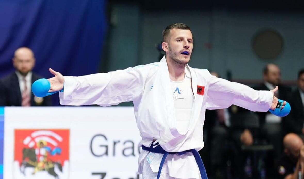 Orges Arifi nënkampion i Evropës në Karate