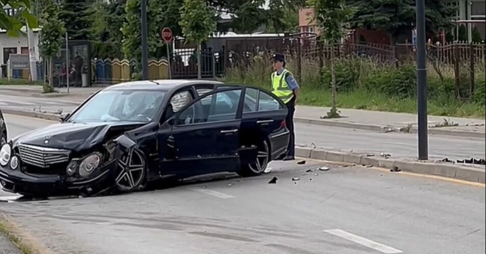 Aksident trafiku në Lipjan, lëndohen dy persona – Policia jep detaje