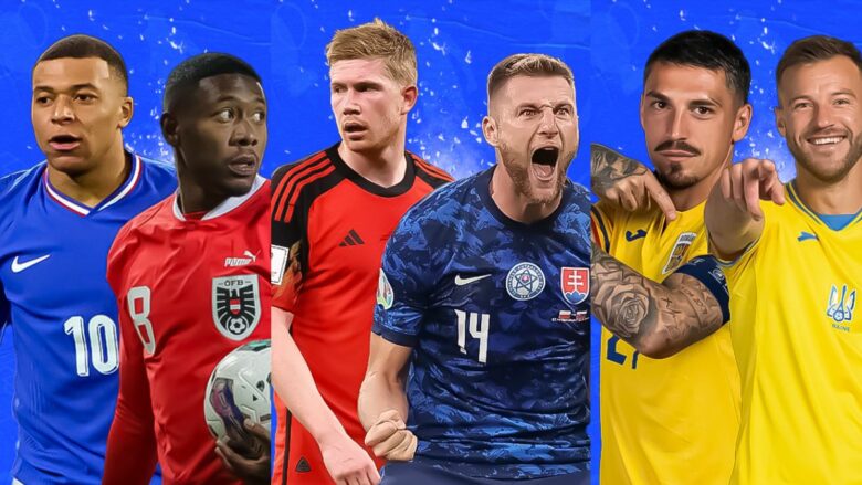 Maratona e Euro 2024 vazhdon sot me tre ndeshje fantastike – Luhen duelet e Grupit D dhe E