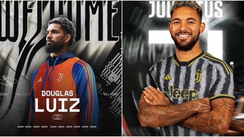 Zyrtare: Juventusi e transferon Douglas Luizin nga Aston Villa