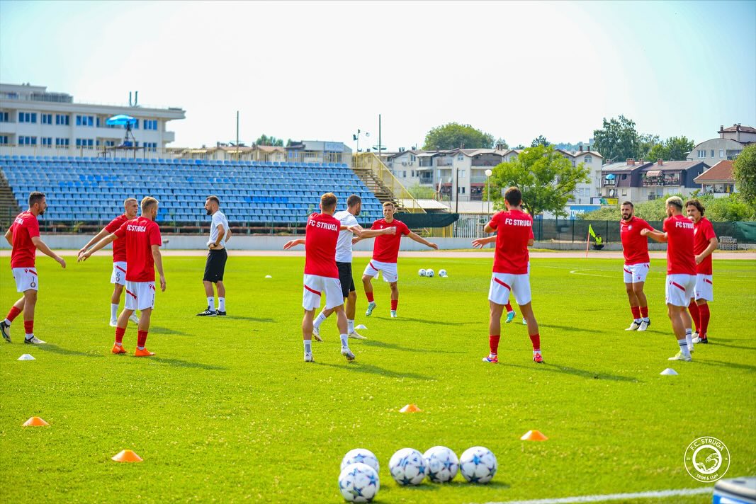 Struga pëson gol në minutat e para të takimit ndaj Slovan Bratislavas