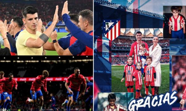 Dedikimi i veçantë i Moratës: Vëlla, ti je Atletico Madrid! Do të më mungosh