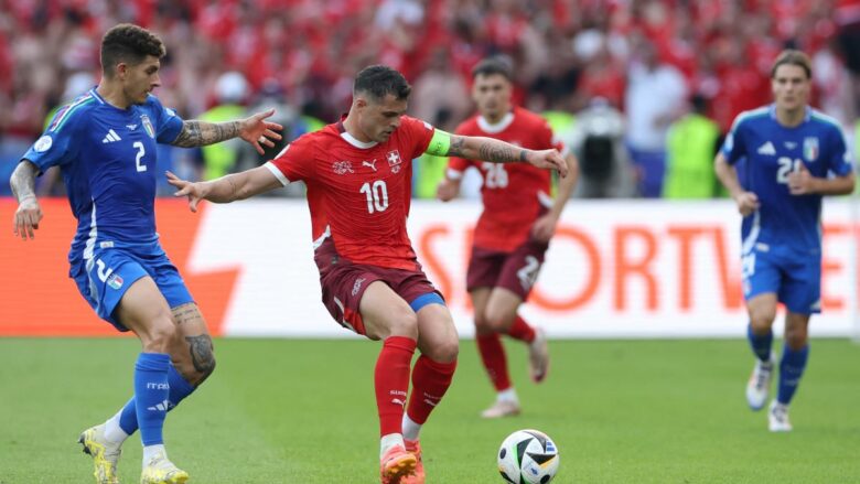 Xhaka: Italinë e mposhtëm ende pa zbritur në fushë