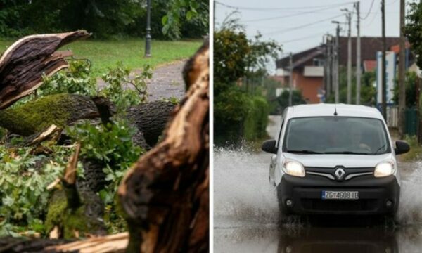 Stuhi dhe shi i rrëmbyeshëm në Zagreb, dalin pamjet