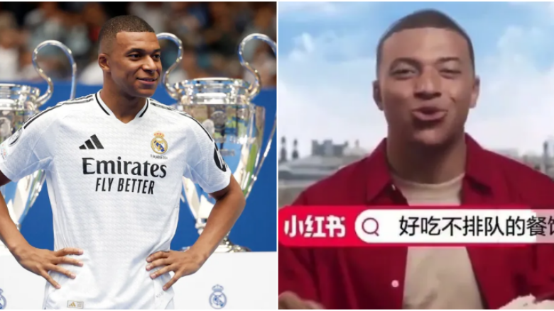 Kylian Mbappe ‘shndërrohet në Cristiano Ronaldo’ duke lënë fansat të habitur