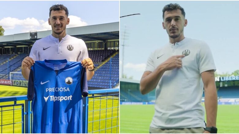 Fjalët e para të Qëndrim Zybës pas transferimit te Slovan Liberec