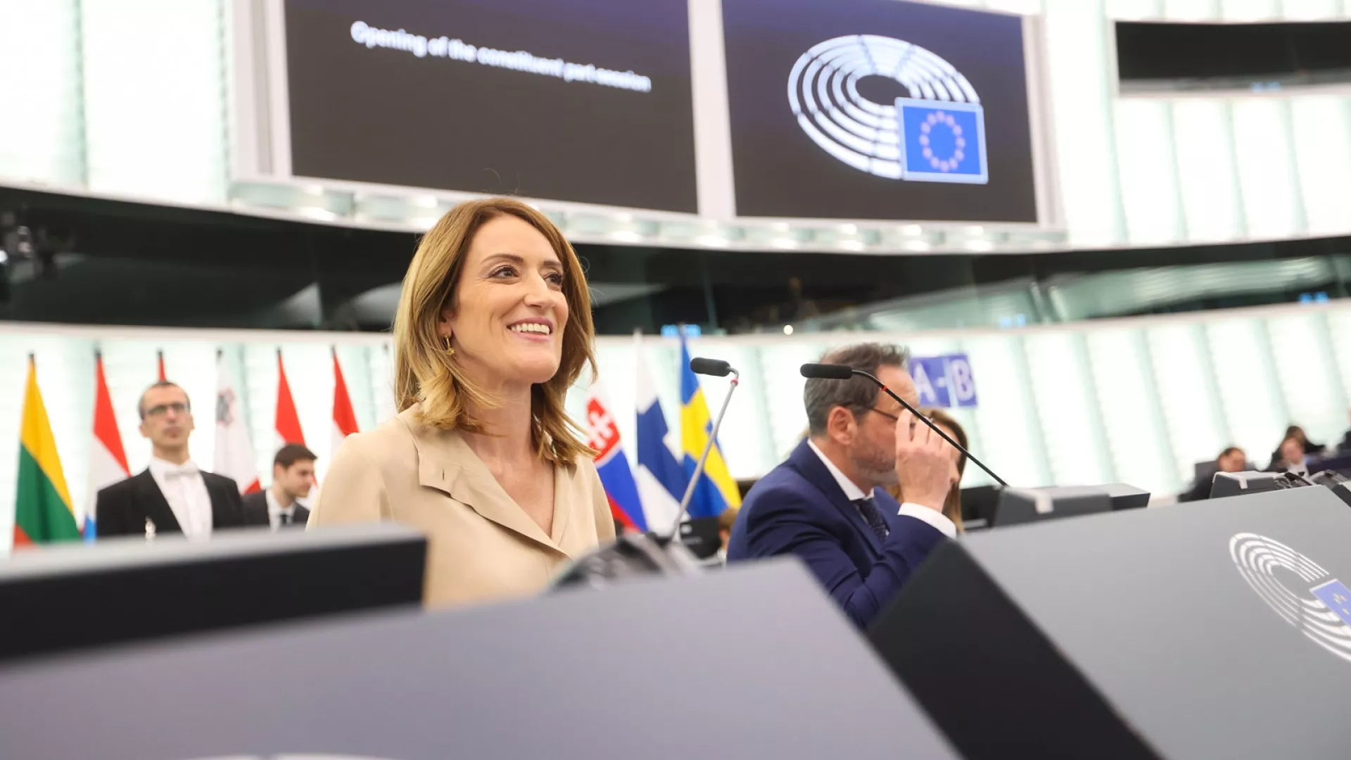 Roberta Metsola rizgjidhet Presidente e Parlamentit Evropian