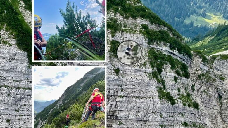 Alpinisti 61-vjeçar gjerman u var në shkëmb për orë të tëra, ndihma arriti në momentin e fundit
