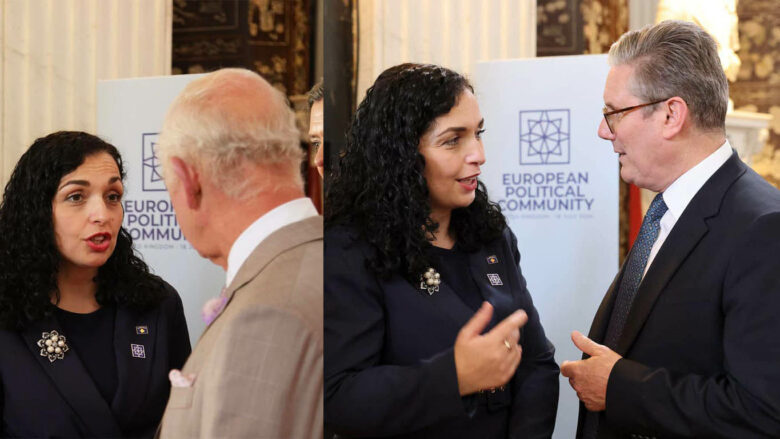 Osmani takon Mbretin Charles III e kryeministrin Starmer: ​Lidhja Kosovë-Britani e fortë dhe e palëkundur