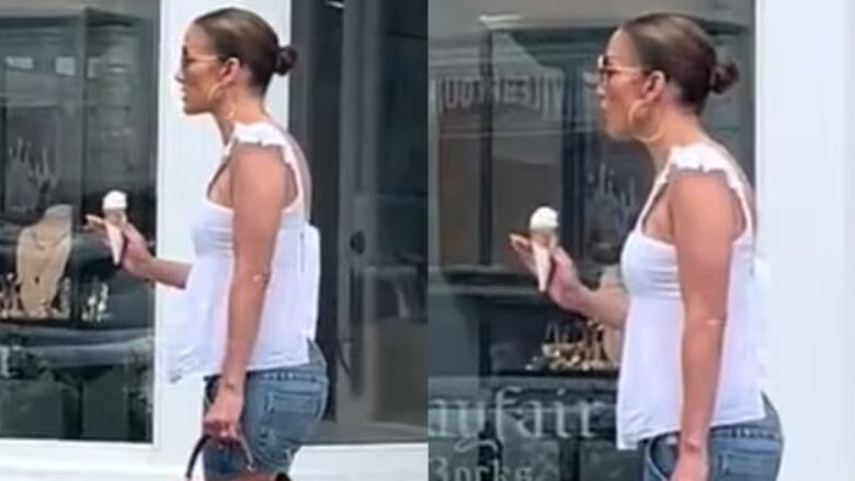 Jennifer Lopez u bërtet paparacëve në mes të rrugës: Largohuni nga fëmijët e mi