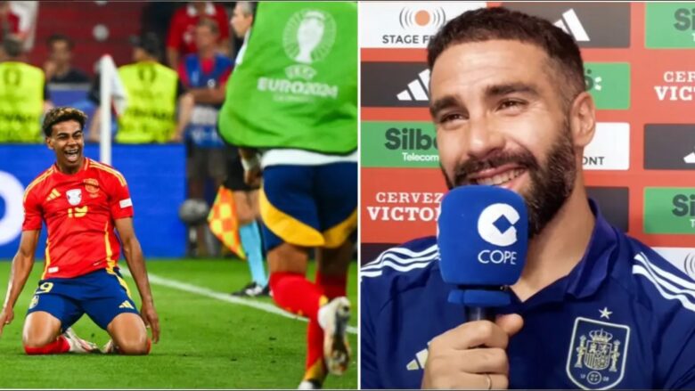 Carvajal zbulon rutinën zbavitëse të Lamine Yamal para ndeshjes në Euro 2024