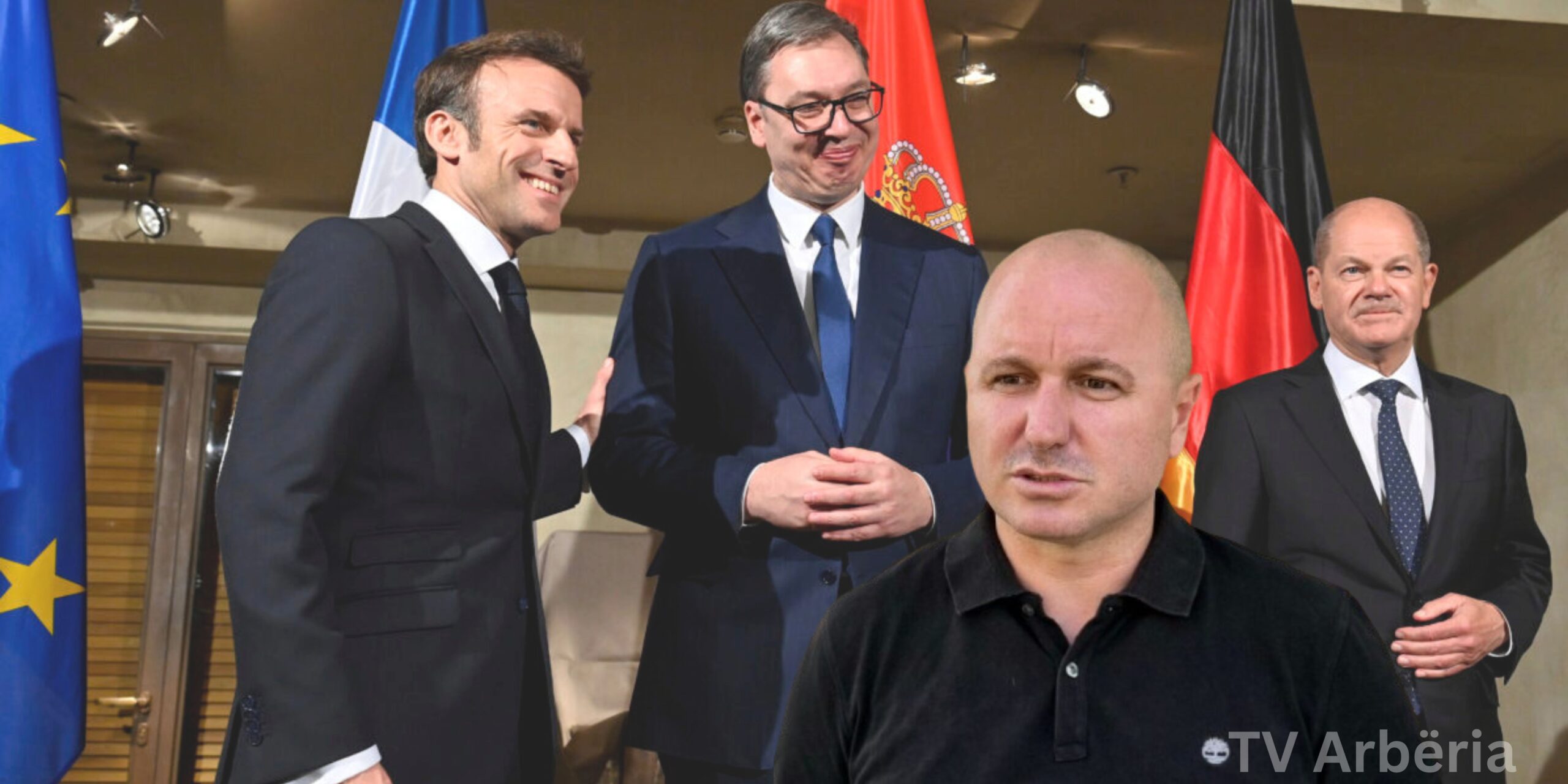 Macron dhe Scholz në Serbi / Ukaj: E rrisin fuqinë dhe ekonominë e këtij vendi