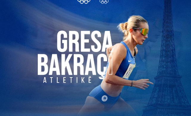 Gresa Bakraçi përfaqëson sot Kosovën në Lojërat Olimpike, garon në disiplinën e 800 metrave